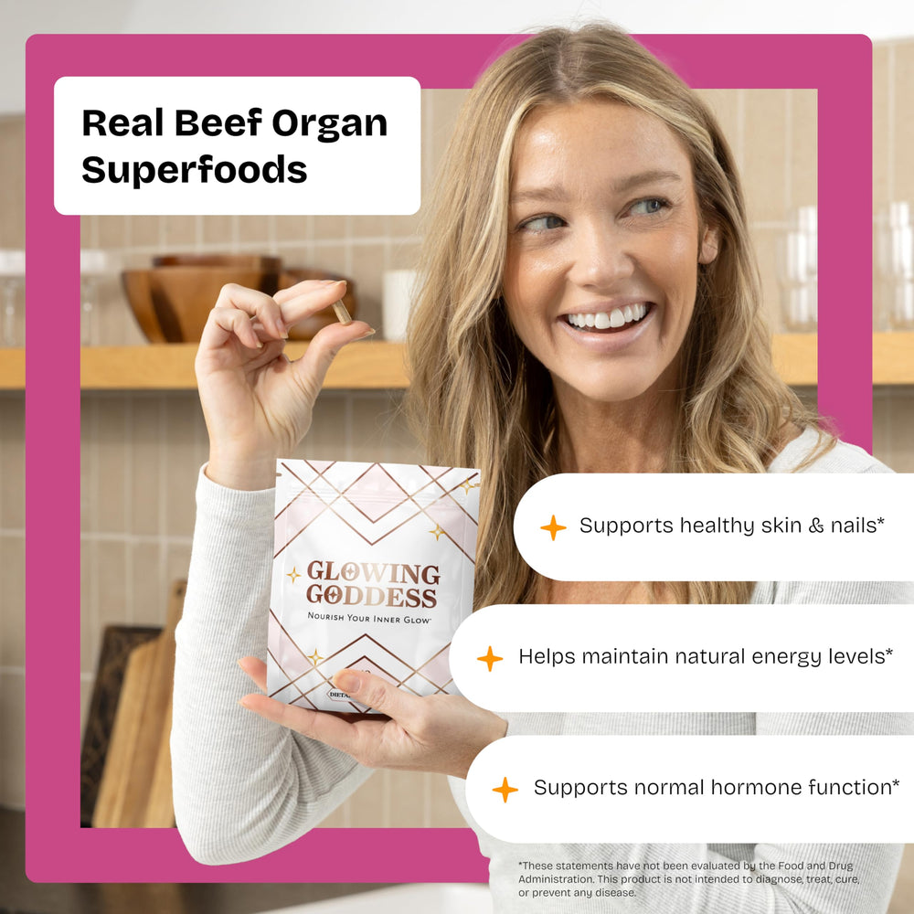 Glowing Goddess thymus beef organ offers delicate flavor and nutrient variety.