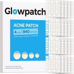 Glowpatch acne patch packfront demonstrates reliable coverage and compact storage for on-the-go care.