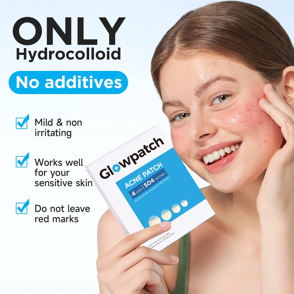 Glowpatch suitable for all skin types, including sensitive.