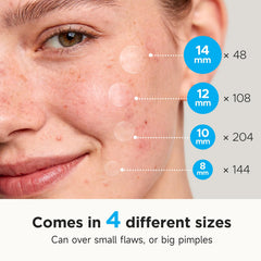 Glowpatch fragrance-free hydrocolloid is gentle on sensitive skin.