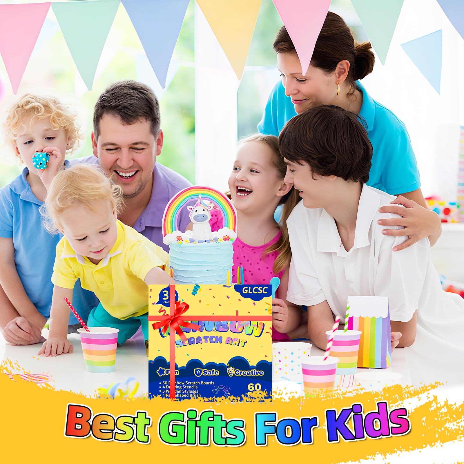 GLCSC family-friendly activity promotes collaborative art and bonding.