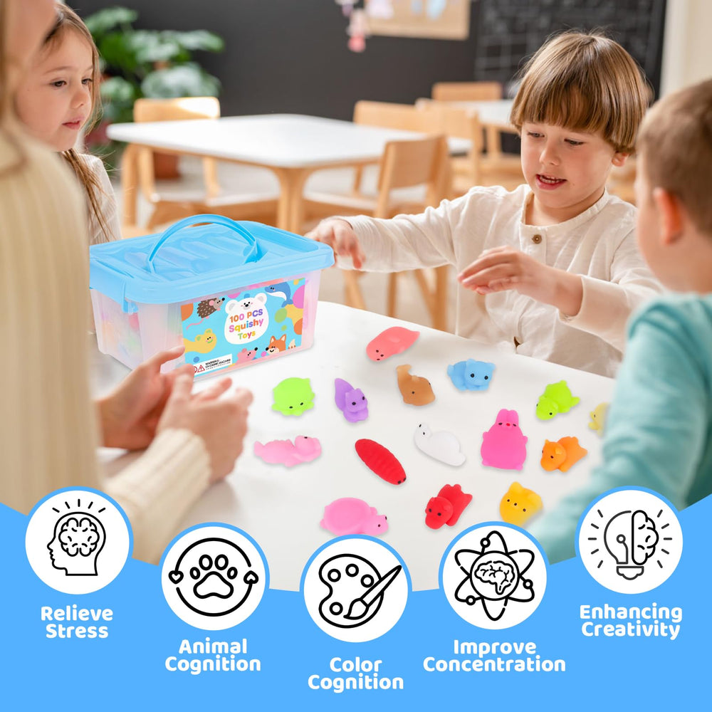Gluaintdux safe, non-toxic squishies for worry-free group play.