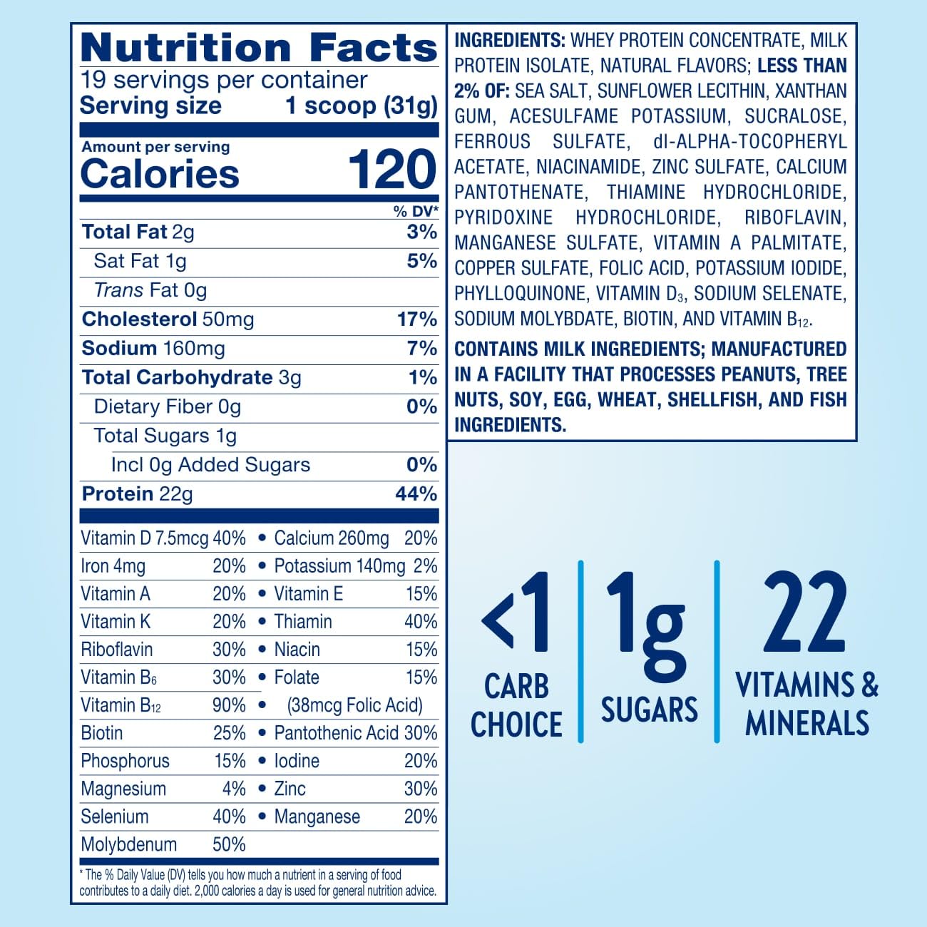 Glucerna Hunger Smart vanilla as a diabetic-friendly snack replacement