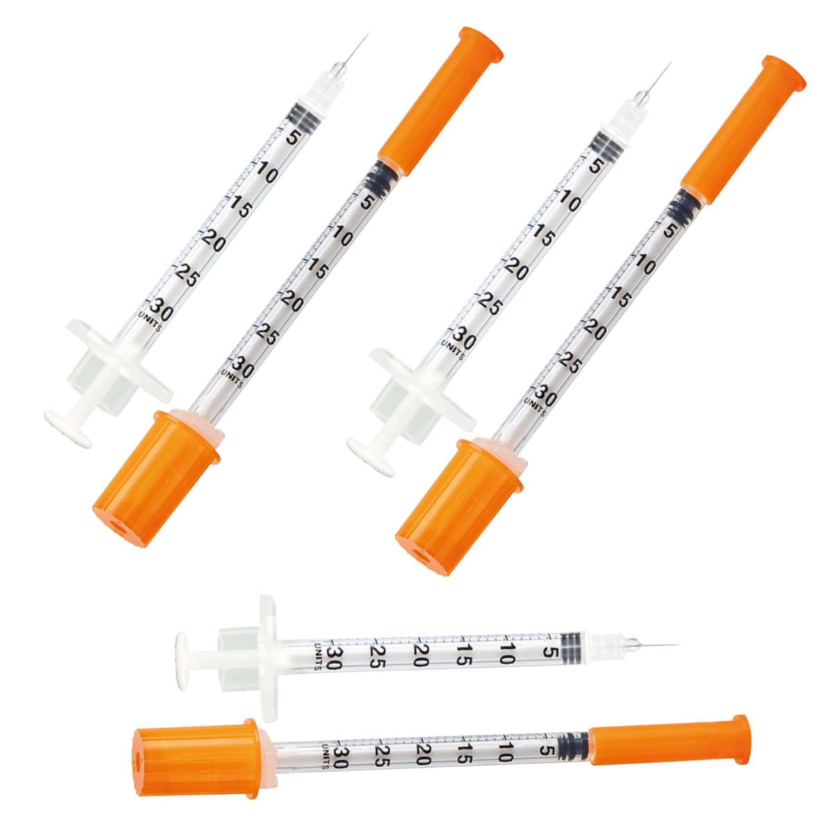 GLUCO-CARE leak-proof plunger minimizes leakage