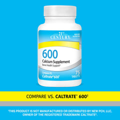 Gluten-free calcium supplement tablet designed for reliable daily use
