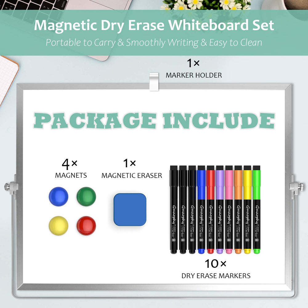 GMAOPHY dry erase whiteboard markers set of ten for color-coded reminders.