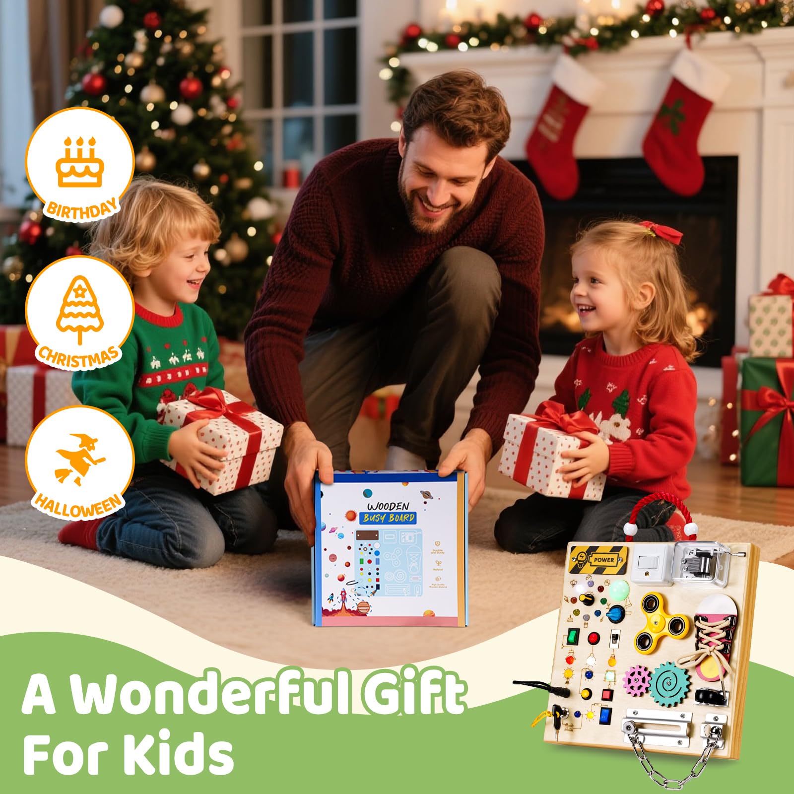 GNAYUIJ kid-friendly design with smooth edges for toddler use
