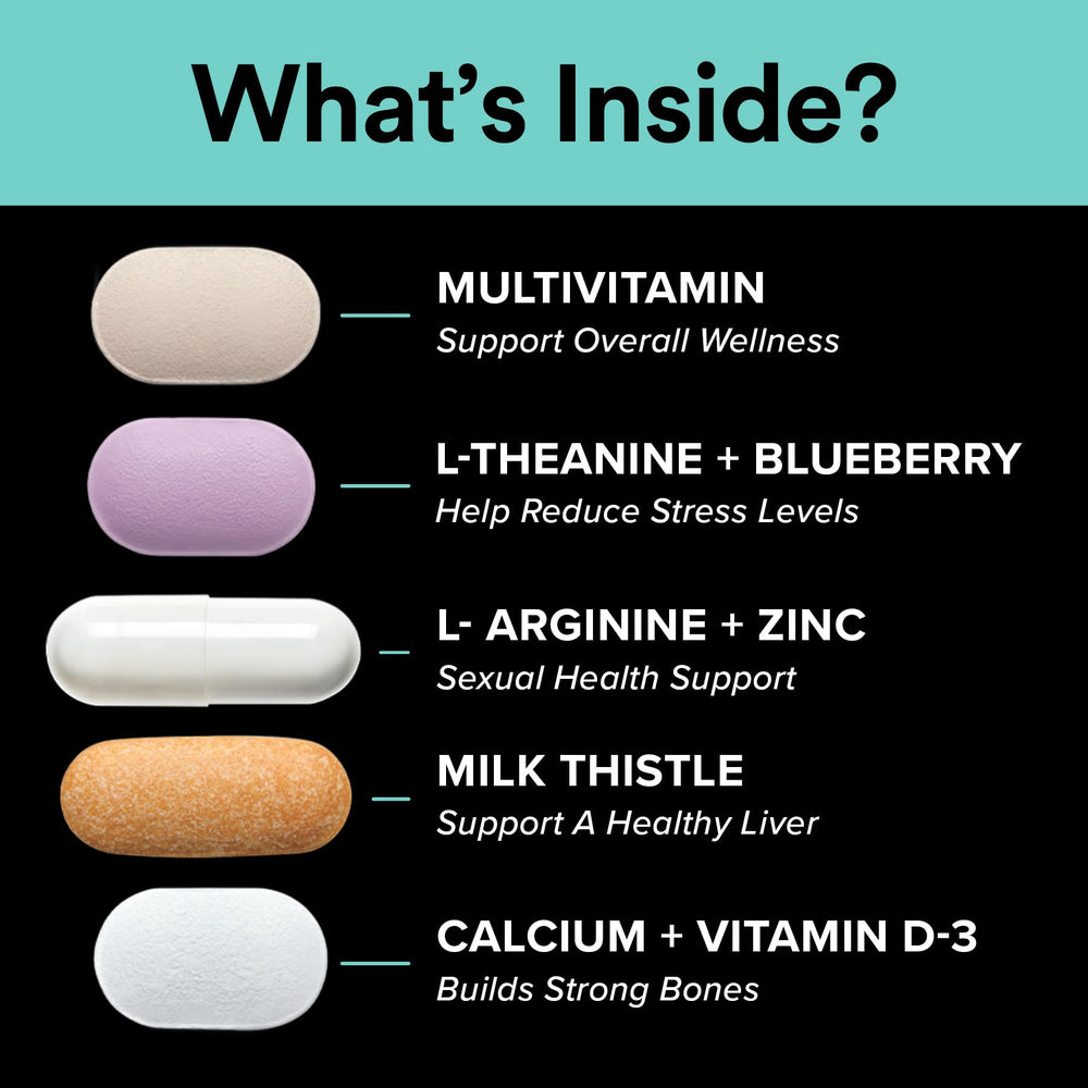 Daily-dose scoop with capsules shown for convenient routines