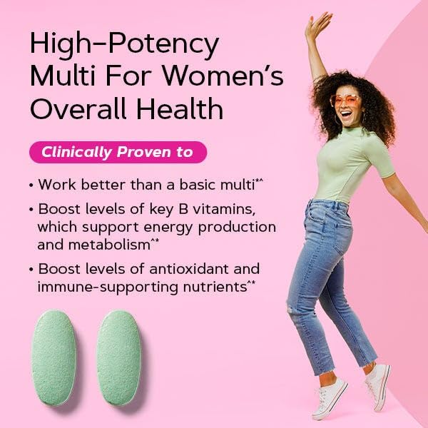 GNC Women's Ultra Mega Multivitamin Caplets 45 servings per bottle