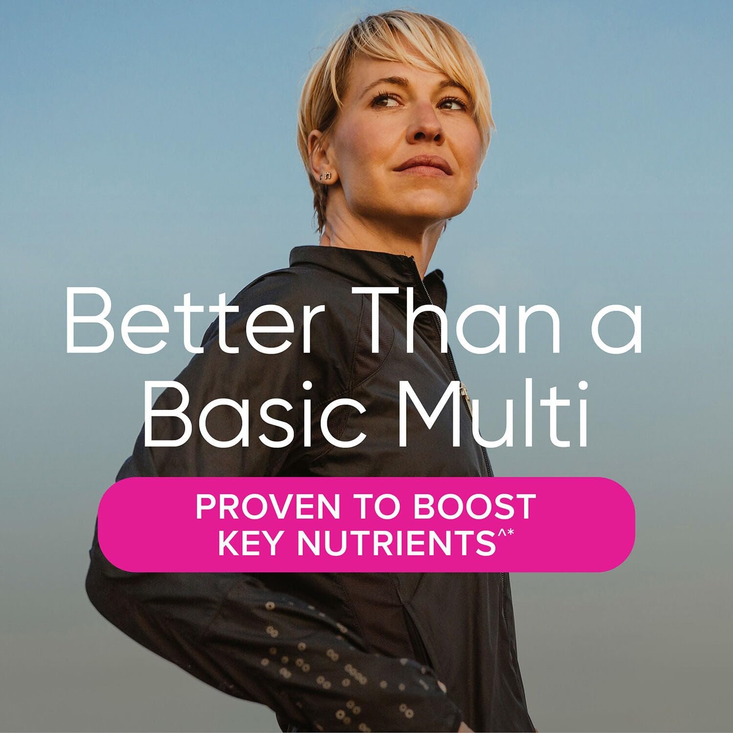 GNC Women's Ultra Mega Multivitamin Caplets capsules arranged for daily use and immune support