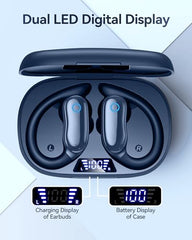 GNMN transparent mode on, allowing ambient sounds while exercising.