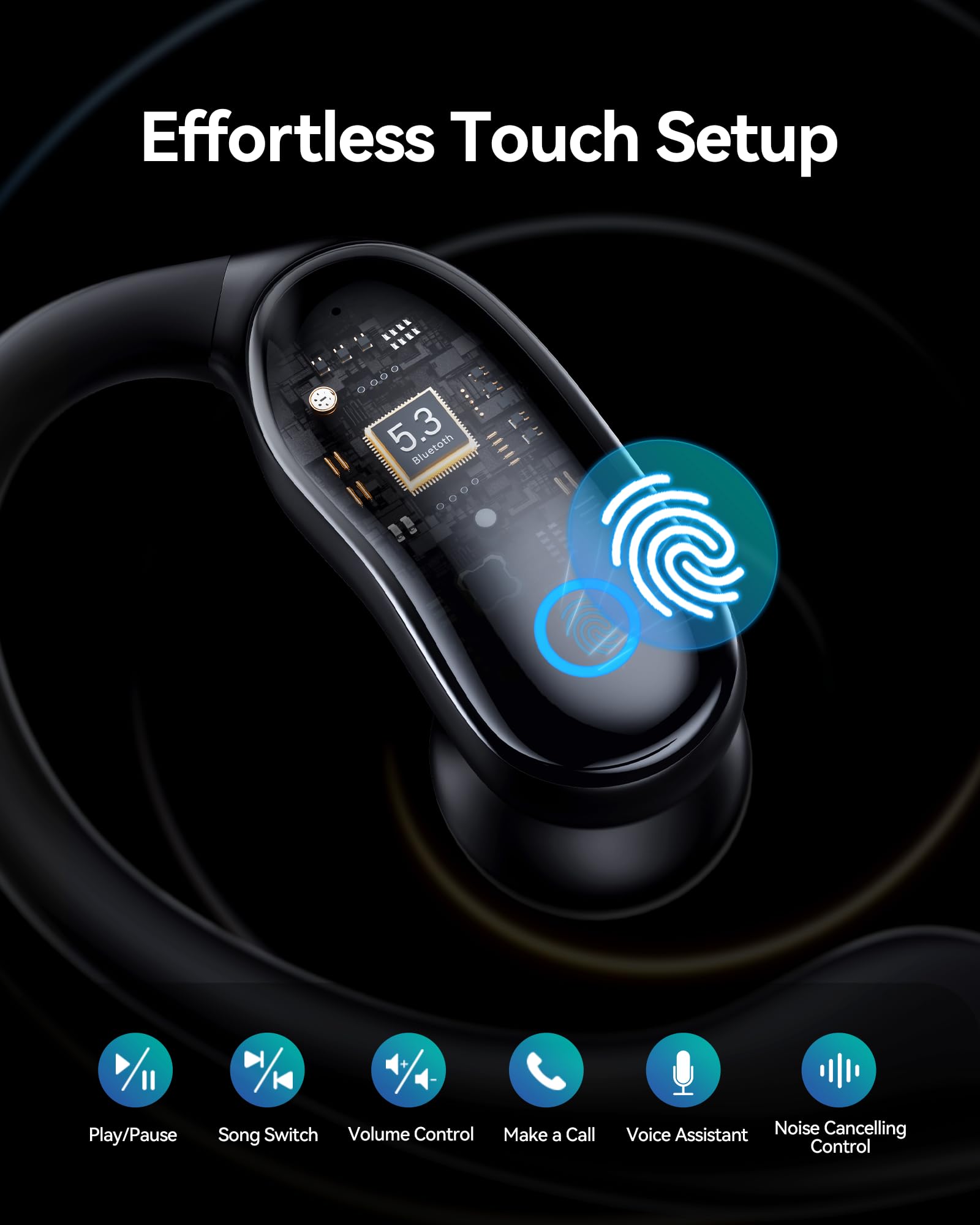 GNMN V7 transparent mode keeps you aware of your surroundings.