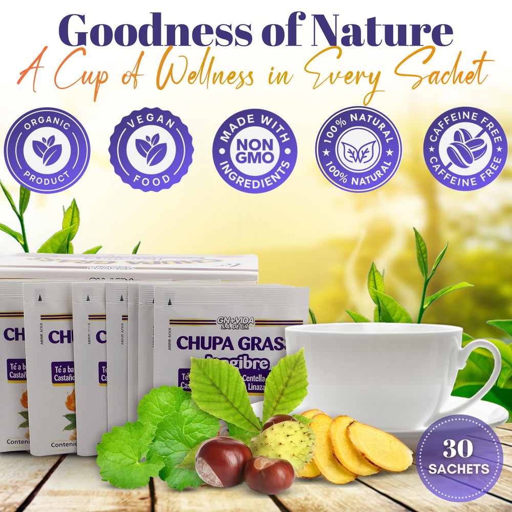 GN+Vida brewed tea with steam evokes everyday ritual and relaxation.