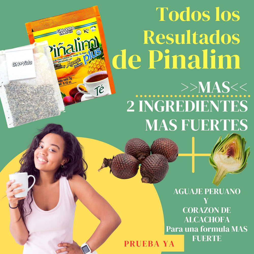 Green tea leaves in GN+Vida Pinalim Plus offer natural antioxidants