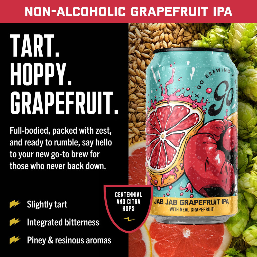 Go Brewing variety pack laid out for tasting and sharing