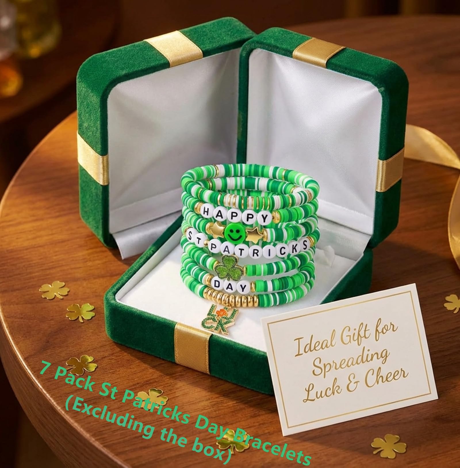 Go Ho gift-ready St Patrick's Day bracelets for gifting