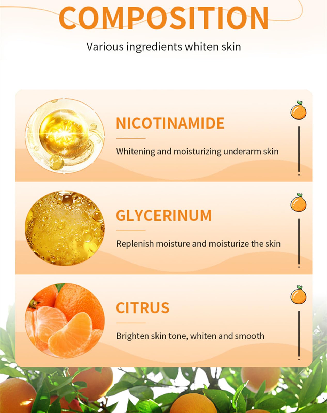 Go Ho Vitamin C Cream on elbow area for targeted skin care.