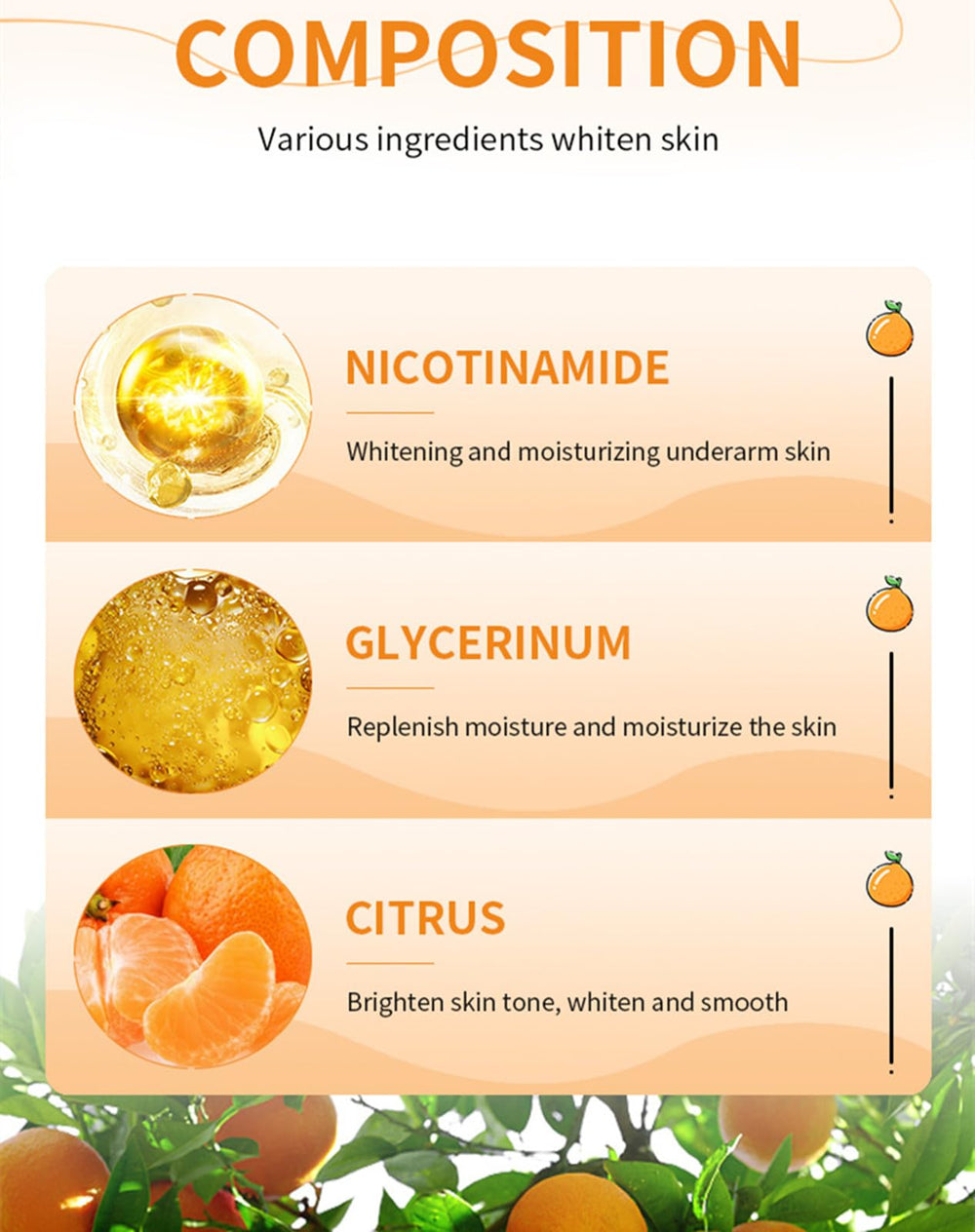 Go Ho Vitamin C Cream on elbow area for targeted skin care.