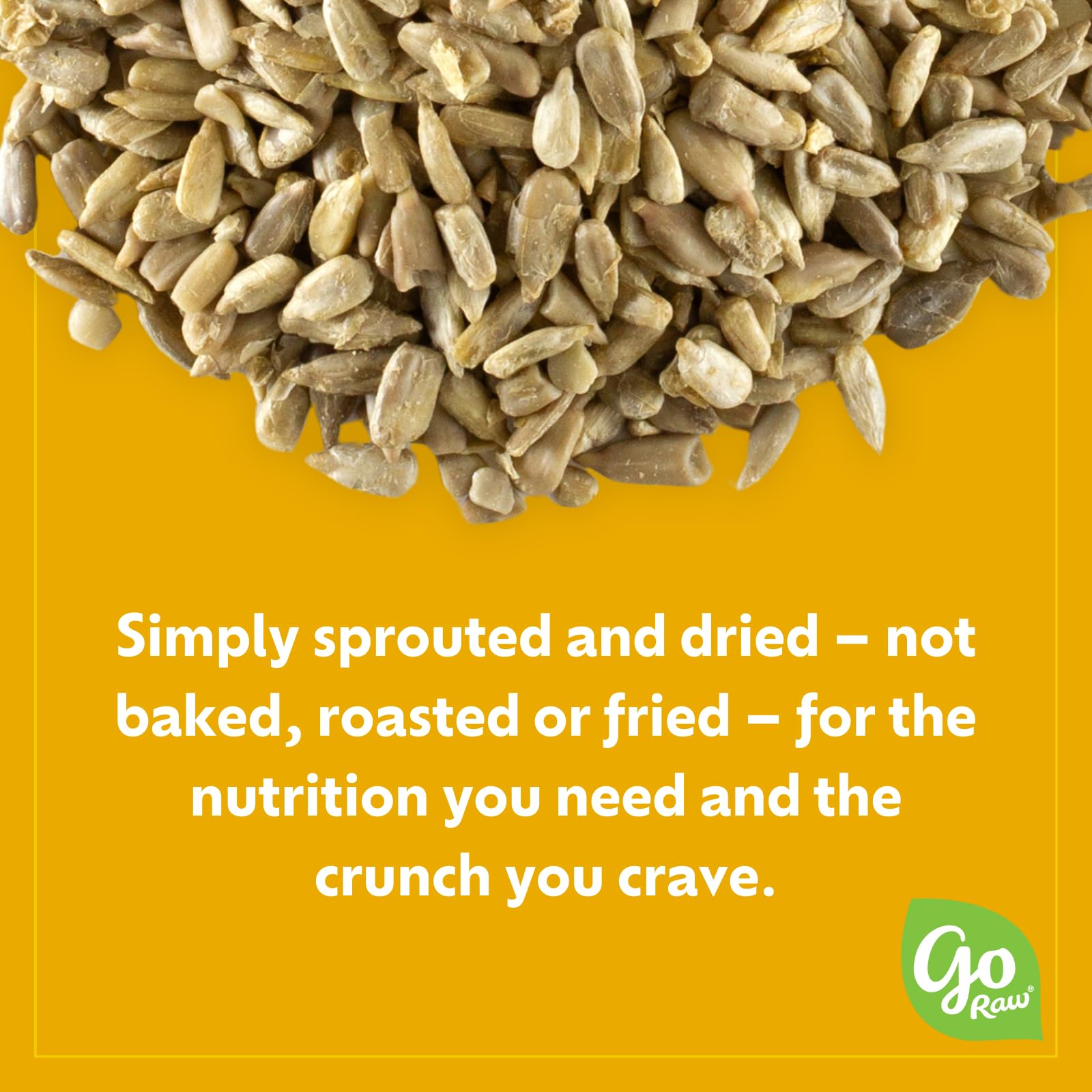 Go Raw sprouted sunflower seeds blend into smoothies for nutrition