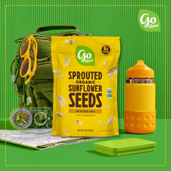 Go Raw sprouted sunflower seeds add crunch to trail mix