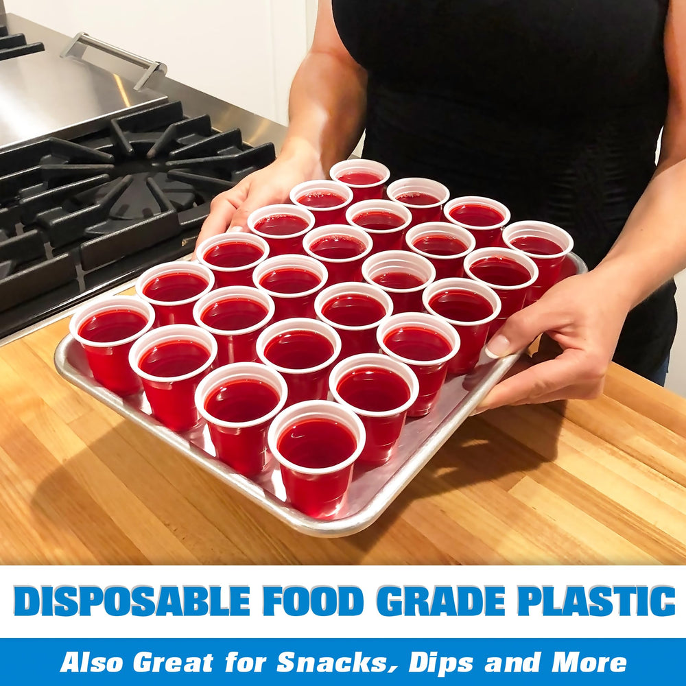 GoBig party-ready shot cups support epic celebrations with easy cleanup.