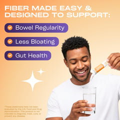 GoBiotix fiber powder in a coffee mug shows easy daily use without altering taste