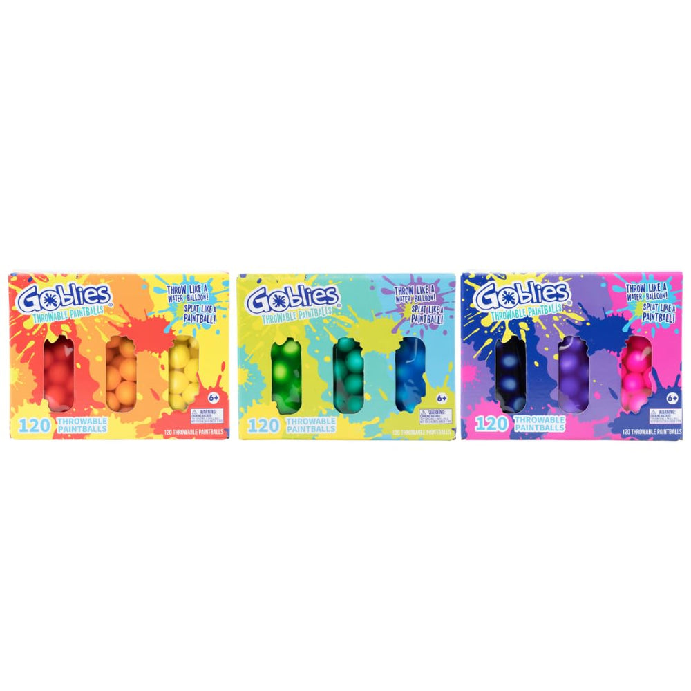 Goblies ready-to-throw set enables easy setup and play