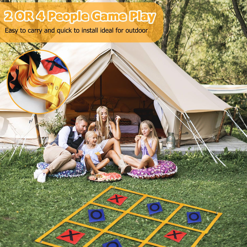 Gocasmus no-assembly setup offers quick setup for picnics or outdoor parties.
