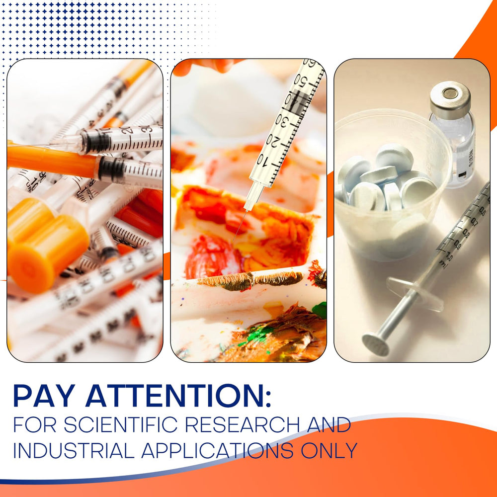 GODCREAT versatile 1ml syringe for adhesives, inks, paints, and solvents.