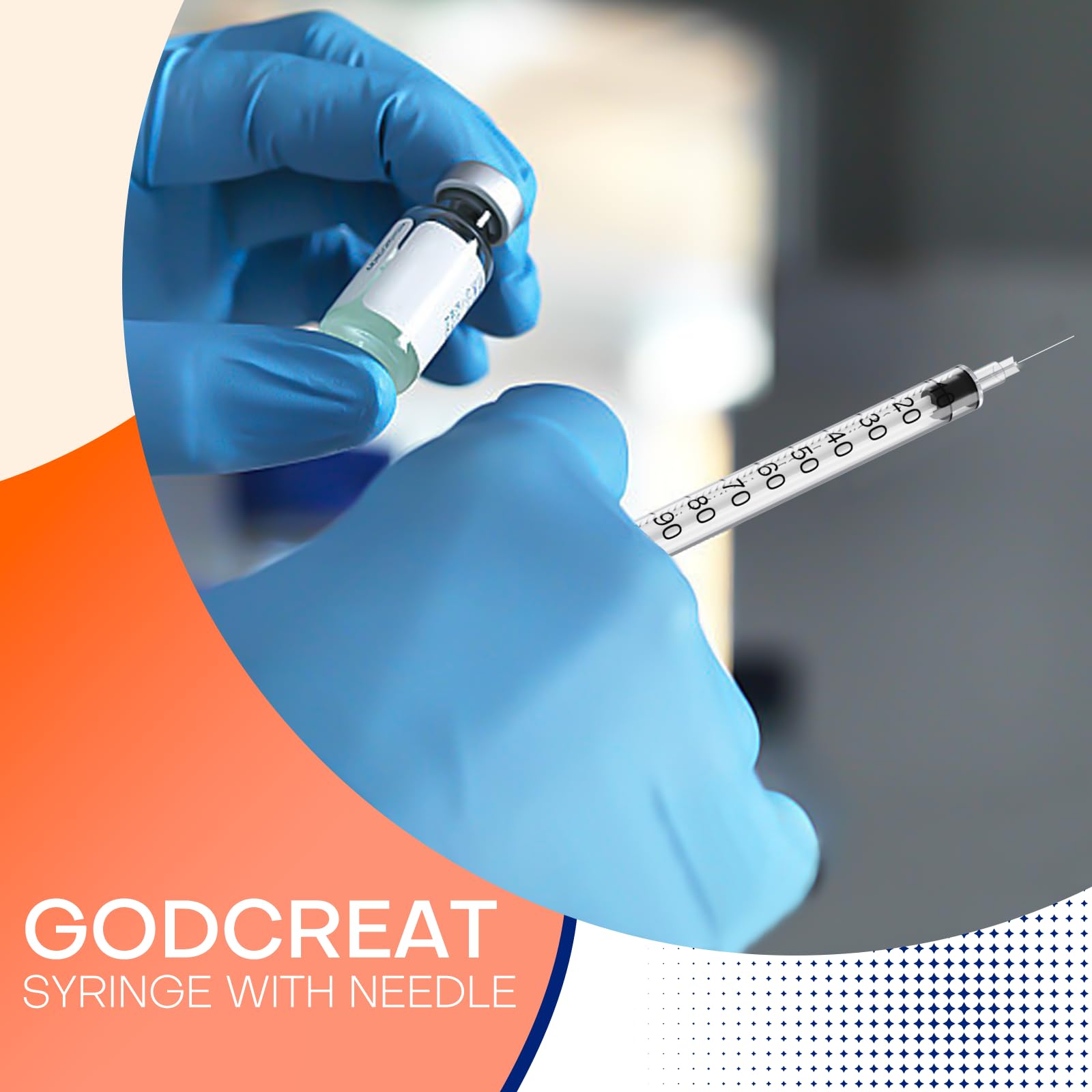 GODCREAT smooth plunger enables easy dispensing in projects.