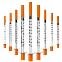 Godcreat U-100 syringe with 29G needle for precise dosing in a compact 1 mL format.