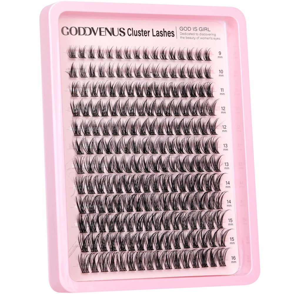Goddvenus 192pcs pack offers ample clusters for versatile DIY looks.
