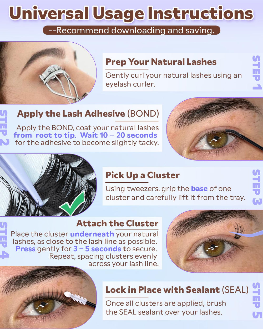 Goddvenus buildable wet-look lashes let you customize drama.