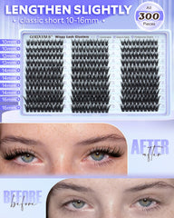 Goddvenus lash line blend for a seamless, natural look.