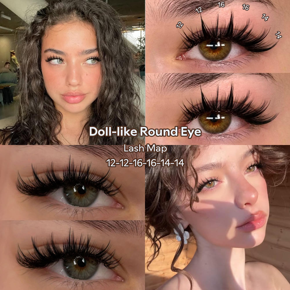 Goddvenus Lash Maps Manga Cat Eye guide for dramatic wing at home