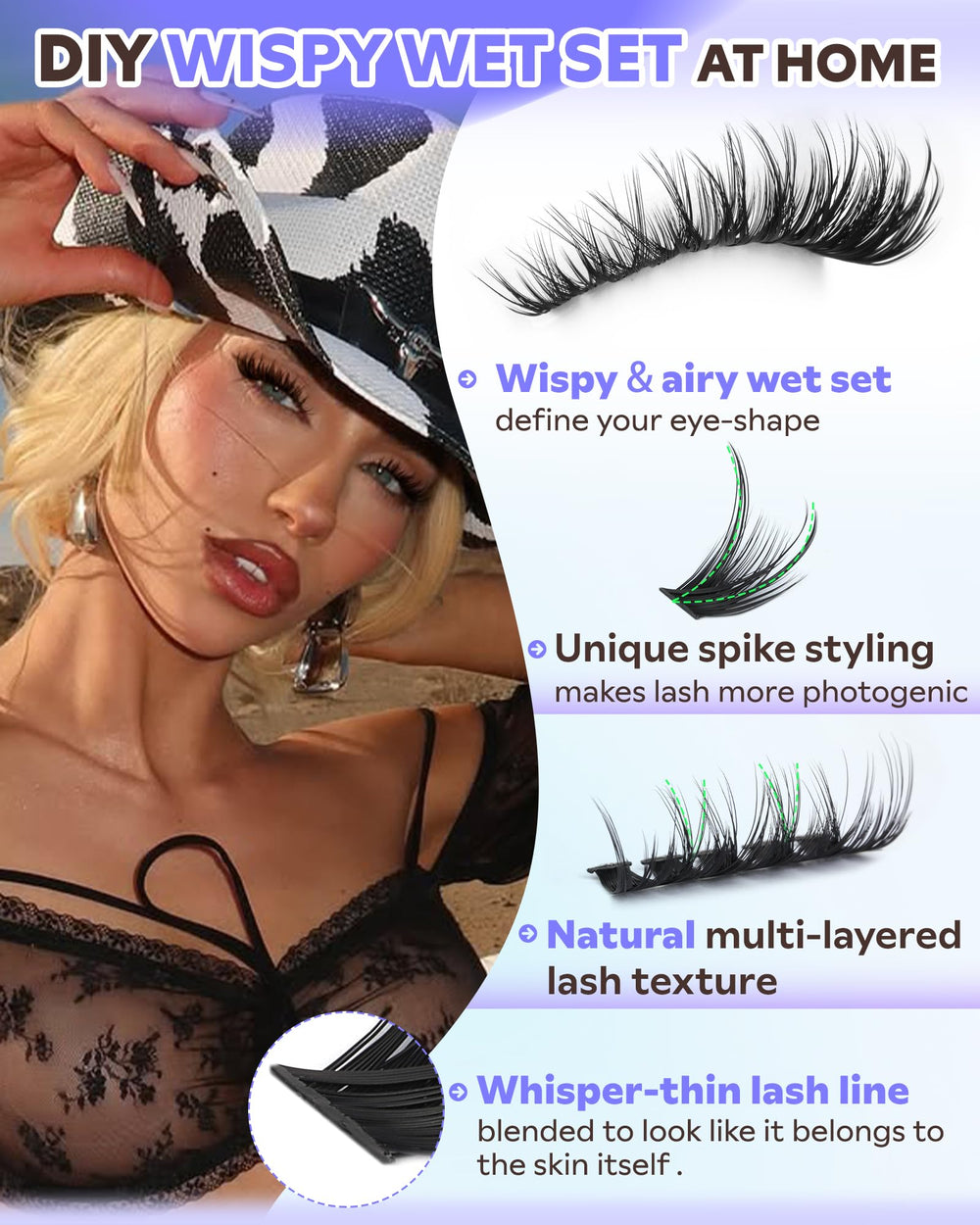 Goddvenus reusable lash clusters offer salon-like volume with long-term value.