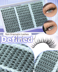 Goddvenus Wispy Lash Clusters CC curve profile highlights lift and curl.