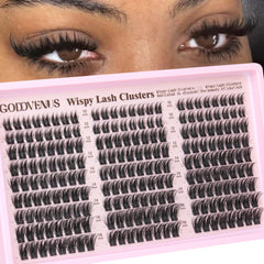 Goddvenus Wispy Manga Lash Clusters for a natural lash look and subtle volume