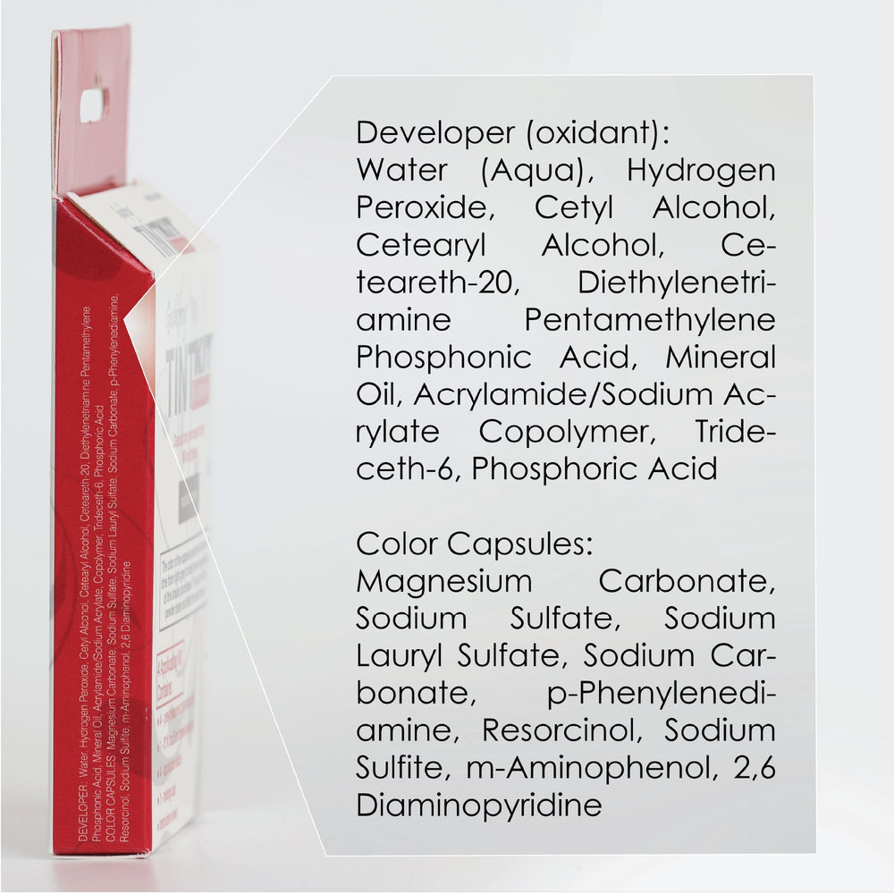 Godefroy capsule system highlighted as a premium color method.