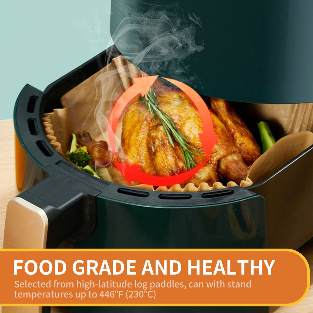 GOFFUGT versatile parchment liners suit baking, frying, grilling, and microwaving.