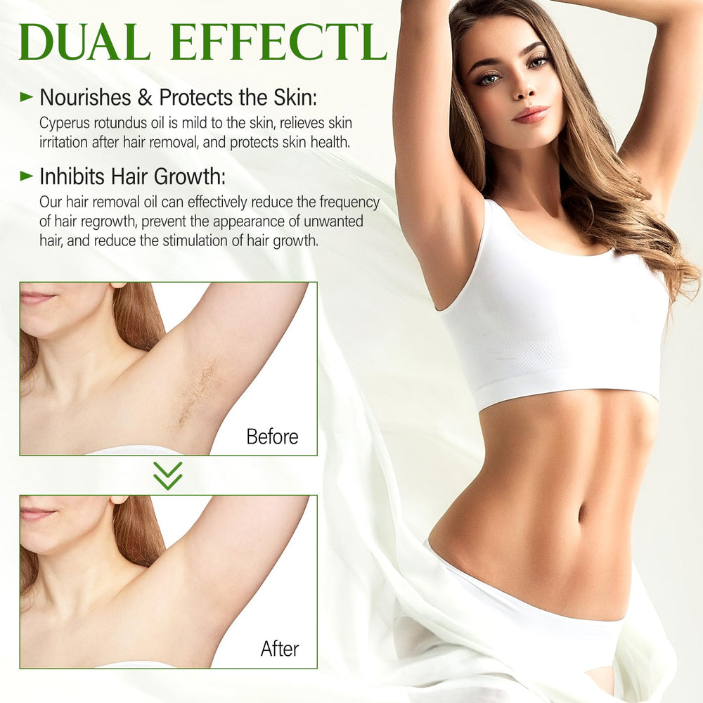 GOGIFTGO Cyperus Oil in hand demonstrating lightweight formula