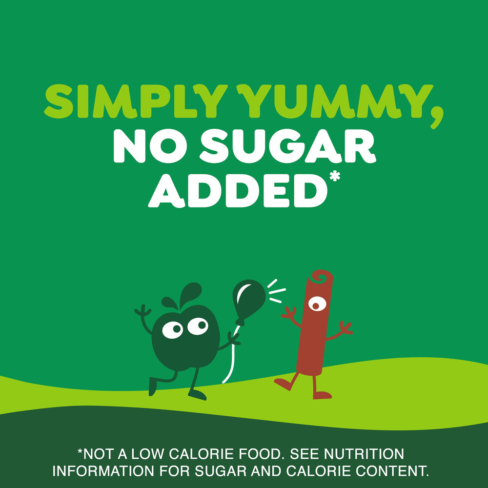 GoGo squeeZ Non-GMO Project Verified seal on apple cinnamon variety.
