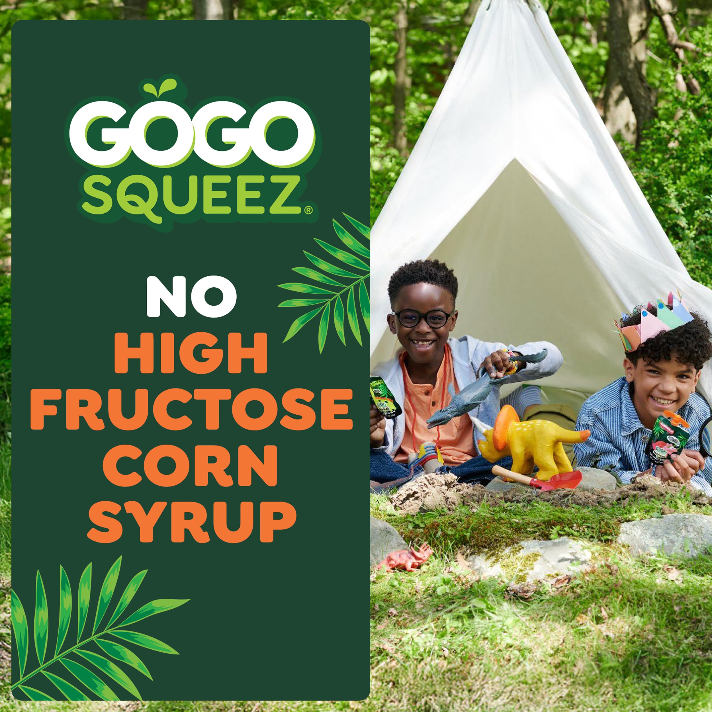 GoGo squeeZ Non-GMO Project Verified badge promotes transparency.