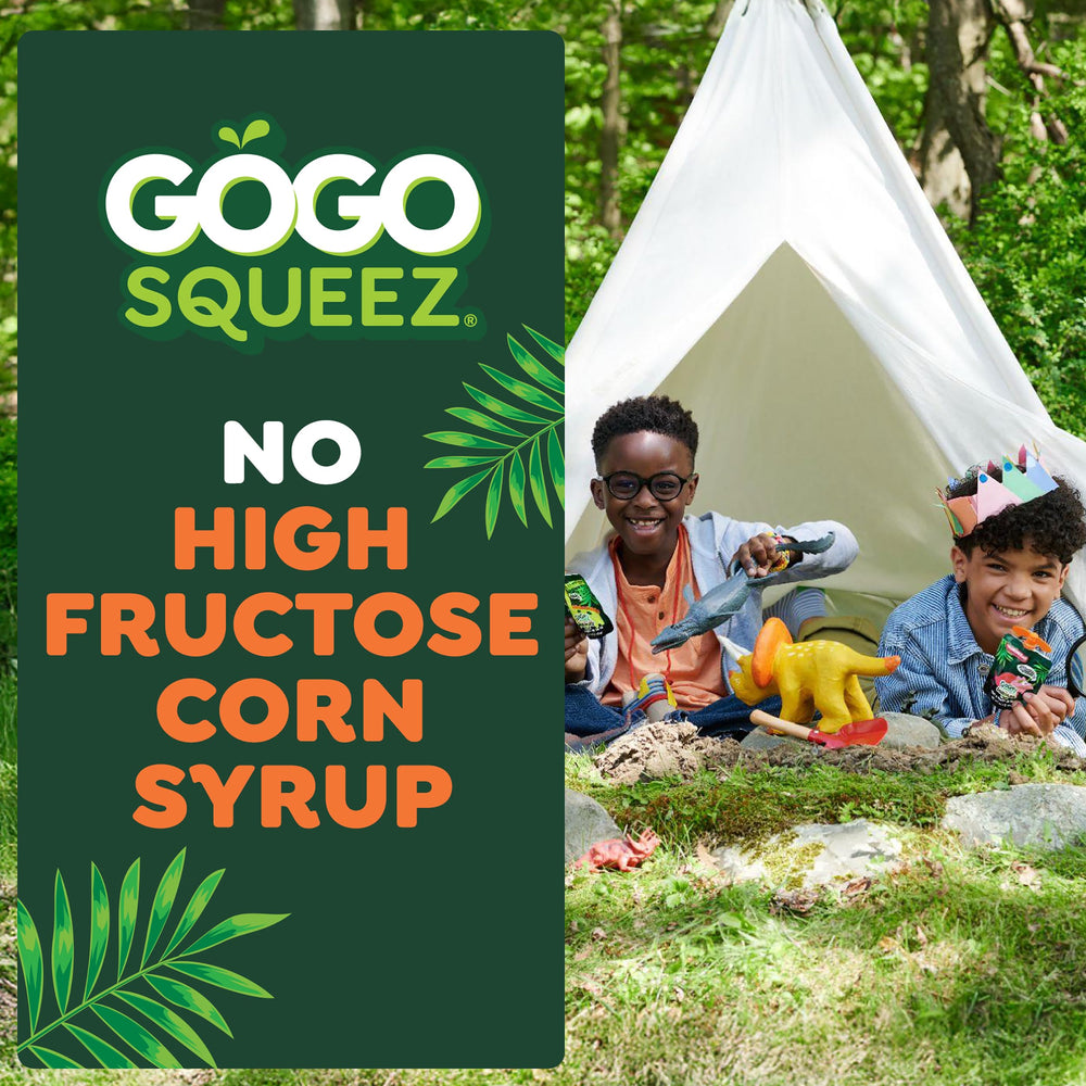 GoGo squeeZ Non-GMO Project Verified badge promotes transparency.