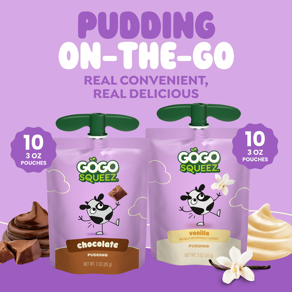 BPA-free packaging of PuddingZ for safe lunchbox use