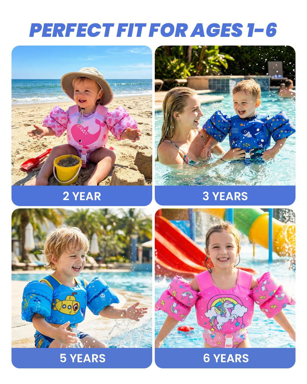 Gogokids anti-chafe pad helps prevent skin irritation during wear.