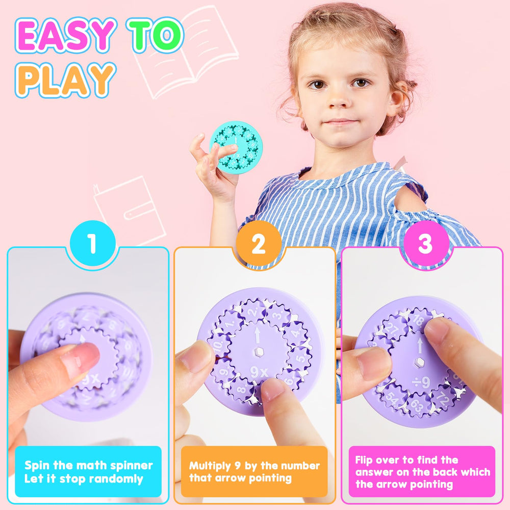 GOHEYI fidget spinner encourages friendly competition solving equations