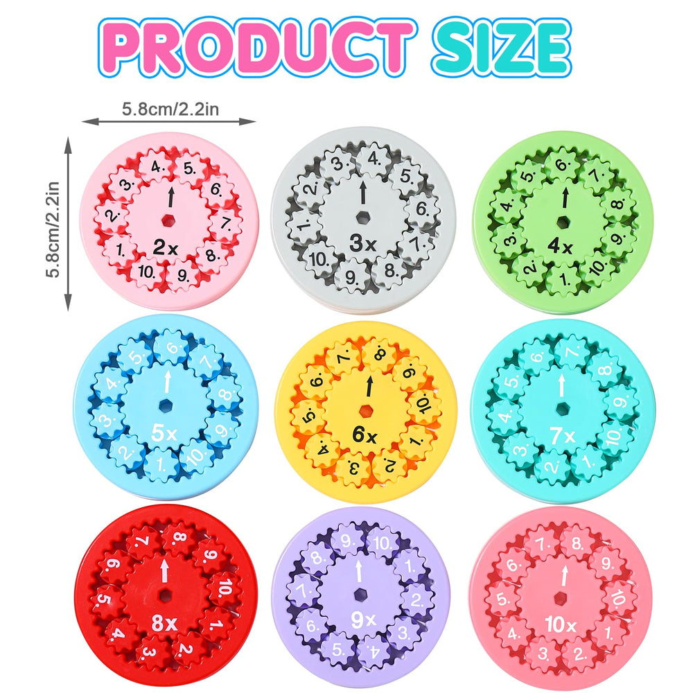 GOHEYI math fidget spinner gift-ready packaging for kids and classrooms