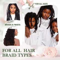 Goiple Braid Spray Rose Mint cap and bottle ready to use