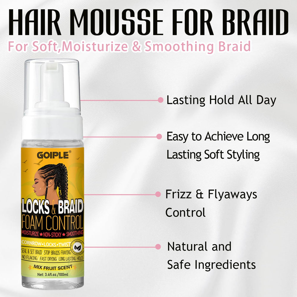Goiple all-in-one kit for beginner-friendly braiding and maintenance.